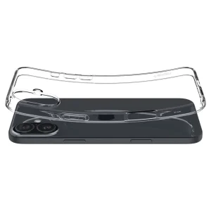Spigen Liquid Crystal Silicone Case for iPhone 16 Plus, ACS08064, Transparent 6