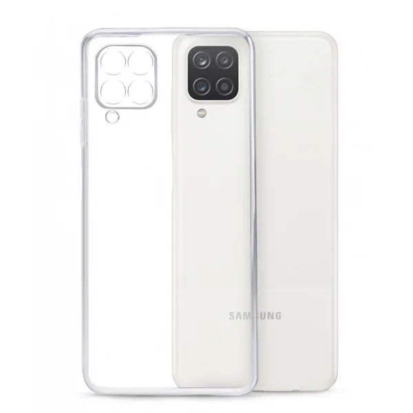 Silicone case for Samsung Galaxy A12, 0.5 mm, Transparent 1