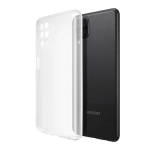 Silicone case for Samsung Galaxy A12, 0.5 mm, Transparent 4