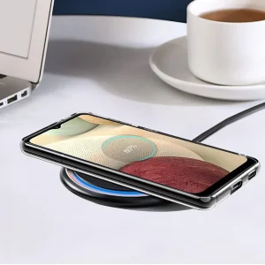 Silicone case for Samsung Galaxy A12, 0.5 mm, Transparent 3