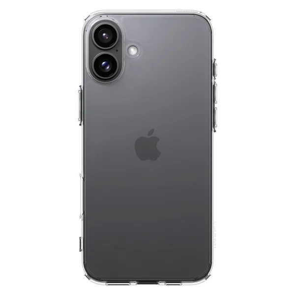 Shockproof case Spigen Ultra Hybrid for iPhone 16, ACS08197, Transparent 2