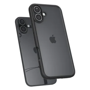 Spigen Ultra Hybrid Shockproof Case for iPhone 16, ACS08201, Matte, Black 5