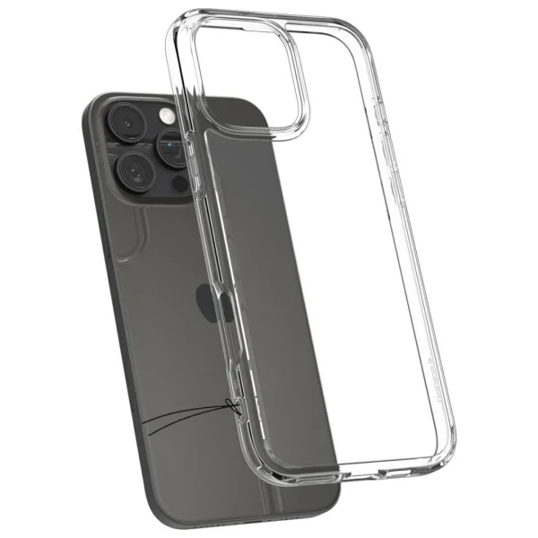 Spigen Ultra Hybrid Shock-Resistant Case for iPhone 16 Pro, ACS08121, Transparent 6