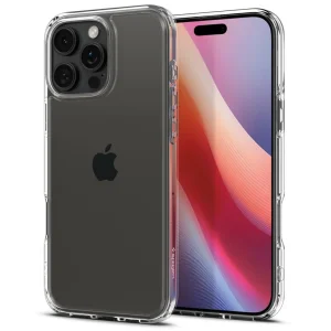 Spigen Ultra Hybrid Shock-Resistant Case for iPhone 16 Pro, ACS08121, Transparent 3