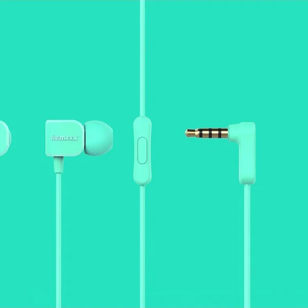 REMAX Crazy Robot 3.5mm RM-502 Headphones, Mint 2