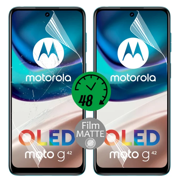 Auto Repair MATTE Hydrogel Protector for Motorola Moto G42, front shell 1