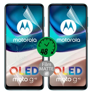 Хидрогел протектор Auto Repair MATTE за Motorola Moto G42, front shell
