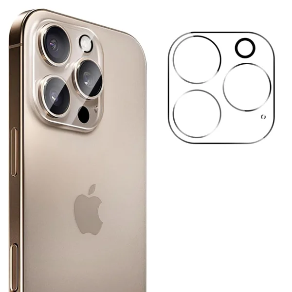 Glass Camera Protector for iPhone 16 Pro / 16 Pro Max, Transparent 1