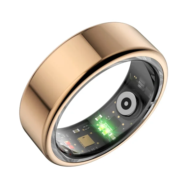 Smart ring R11M smart steel ring, size 13 (22,2mm), Gold 3