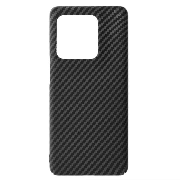 Techsuite Carbonite FiberShell Plastic Case for Motorola Edge 50 Ultra, Black 4