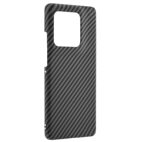 Techsuite Carbonite FiberShell Plastic Case for Motorola Edge 50 Ultra, Black 2