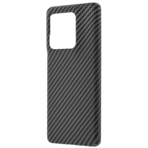 Techsuite Carbonite FiberShell Plastic Case for Motorola Edge 50 Ultra, Black 3