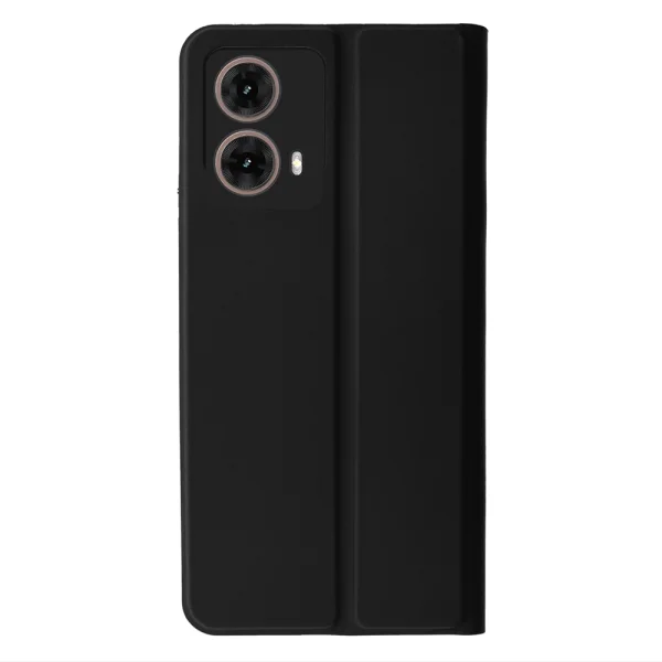 Калъф Тефтер Techsuit Magskin Book за Motorora Moto G85, Черен 4