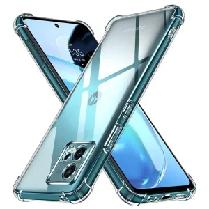 Силиконов калъф Techsuit Shockproof за Motorola Moto G72, Прозрачен