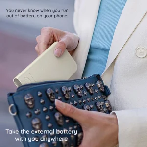 Външна батерия Samsung FastCharge 10 000 mAh 2xUSB-C 25W, EB-P3400XUE, Power Bank, Бежов 4