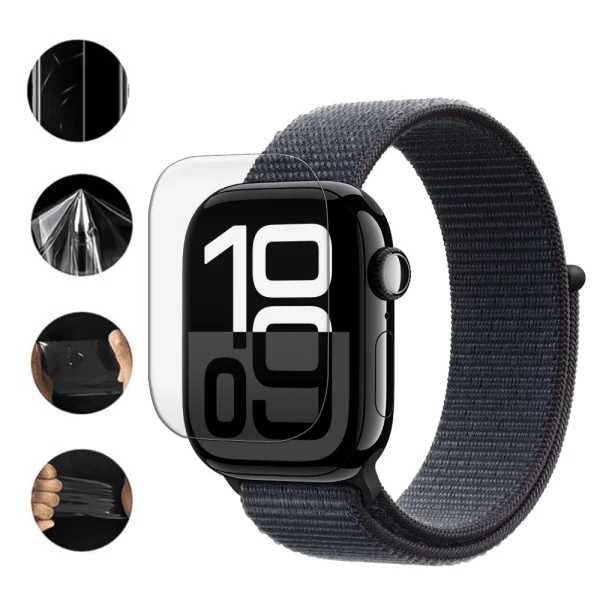 Hydrogel screen protector for smartwatch Apple Watch 10, 42mm 1