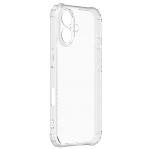Anti Shock Silicone Case for iPhone 16, 1.5mm, Transparent 5