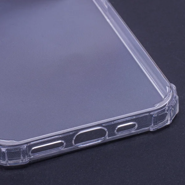 Silicone Case Anti Shock for iPhone 16 Pro Max, 1.5mm, Transparent 4