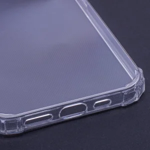 Silicone Case Anti Shock for iPhone 16 Pro Max, 1.5mm, Transparent 4
