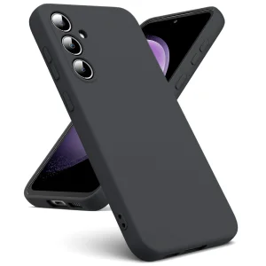Силиконов калъф Silicone Lite за Samsung Galaxy S24 FE, Черен