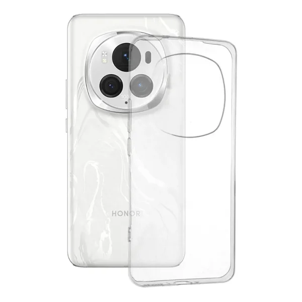 Silicone case for Honor Magic6 Pro, 1 mm, transparent 1