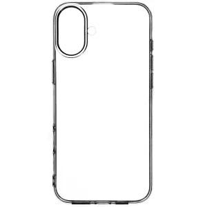 Silicone case for iPhone 16 Plus, 2mm, Transparent 3