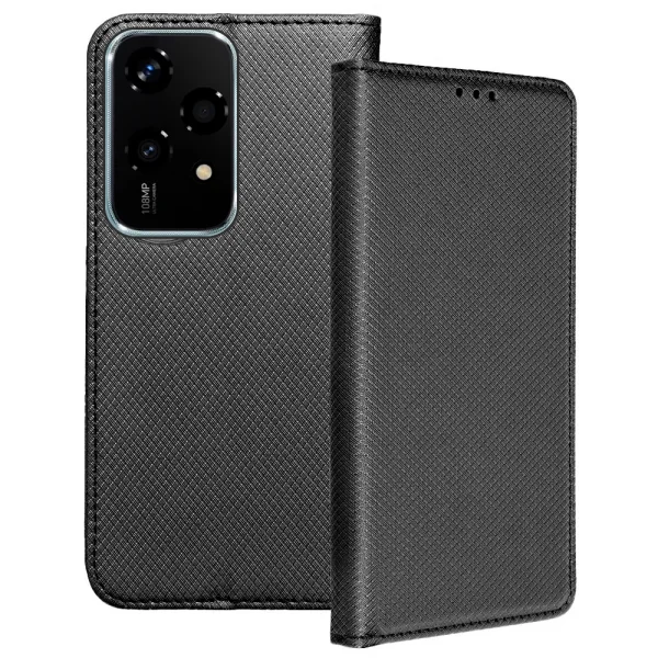 Smart Book Flip Case for Huawei Honor 200 Lite 5G, Black 2