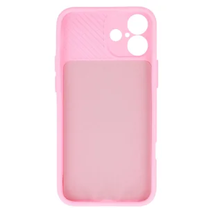 Silicone case Camshield Soft for iPhone 16, Light pink 3