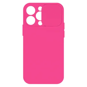 Силиконов калъф Camshield Soft за iPhone 16 Pro Max, Розов