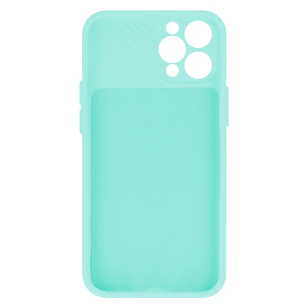 Silicone case Camshield Soft for iPhone 16 Pro, Mint 2