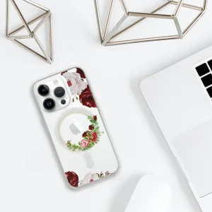 Shockproof case Flower MagSF for iPhone 16 Pro, Desing 2 3