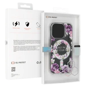Shockproof case Flower MagSF for iPhone 16 Pro, Desing 6 5