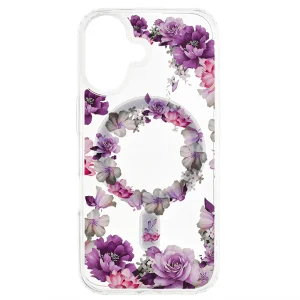 Удароустойчив калъф Flower MagSF за iPhone 16, Desing 6