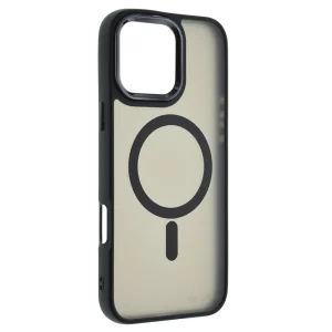 Shockproof case MagSF Matte for iPhone 16 Pro, Black 4