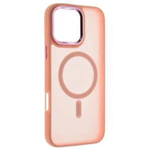 Shockproof case MagSF Matte for iPhone 16 Pro, Pink 3