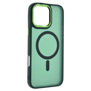 Shockproof case MagSF Matte for iPhone 16 Pro Max, Green 4