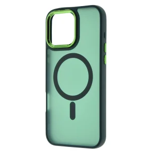 Shockproof case MagSF Matte for iPhone 16 Pro Max, Green 3