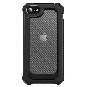 Удароустойчив калъф Carbon Hybrid за  iPhone 7/8/SE, Черен