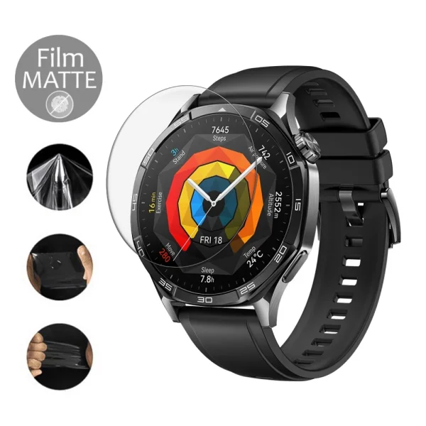 Хидрогел протектор MATTE за часовник Huawei GT5 46mm 1