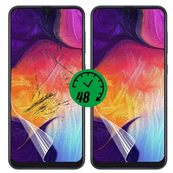Auto Repair hydrogel protector for Samsung Galaxy A50s, front shell 1