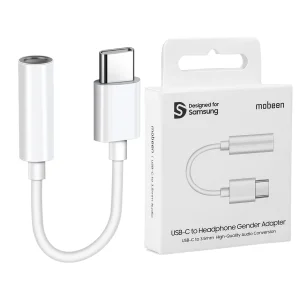 Адаптер Samsung Adapter Type C към Audio GP-TG023AE, Бял
