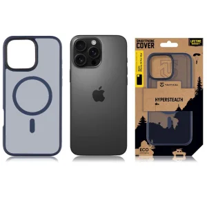 Удароустойчив калъф Tactical MagForce Hyperstealth за iPhone 16 Pro, Син 3