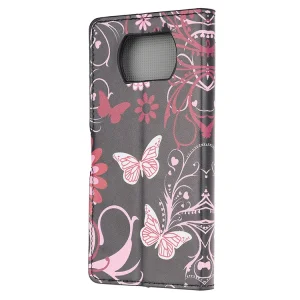 Wallet Case for Xiaomi Poco X3 NFC / Poco X3, Butterflies 4