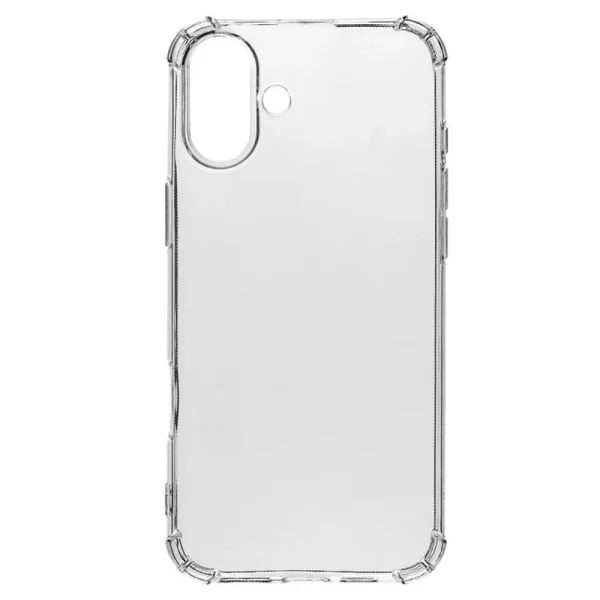 Tactical Plyo Cover Silicone Case for iPhone 16, Transparent 1