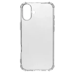 Tactical Plyo Cover Silicone Case for iPhone 16, Transparent