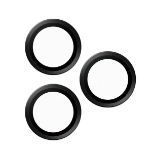 Стъклен Протектор за камера PanzerGlass Hoops Lens Protector за iPhone 16 Pro / 16 Pro Max, Черен 3