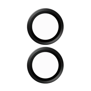 Стъклен Протектор за камера PanzerGlass Hoops Lens Protector за iPhone 16 / 16 Plus, Черен 5
