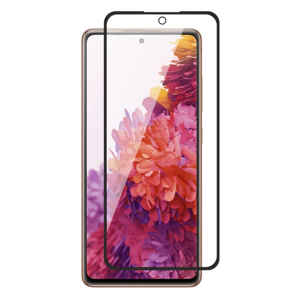 Стъклен протектор 6D Full Glue за Samsung Galaxy S20 FE, Черен 1