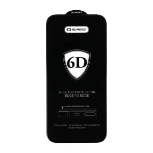 Стъклен протектор 6D Full Glue за Samsung Galaxy S20 FE, Черен 3