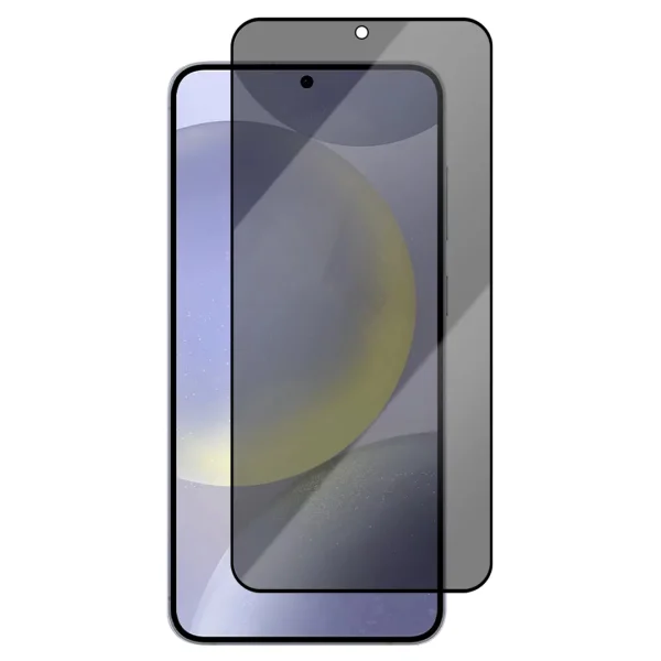 Glass Protector 5D Full Glue PRIVACY for Samsung Galaxy S24 FE, Black 1